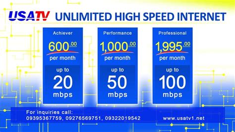 USATV HD Cable & Internet .
